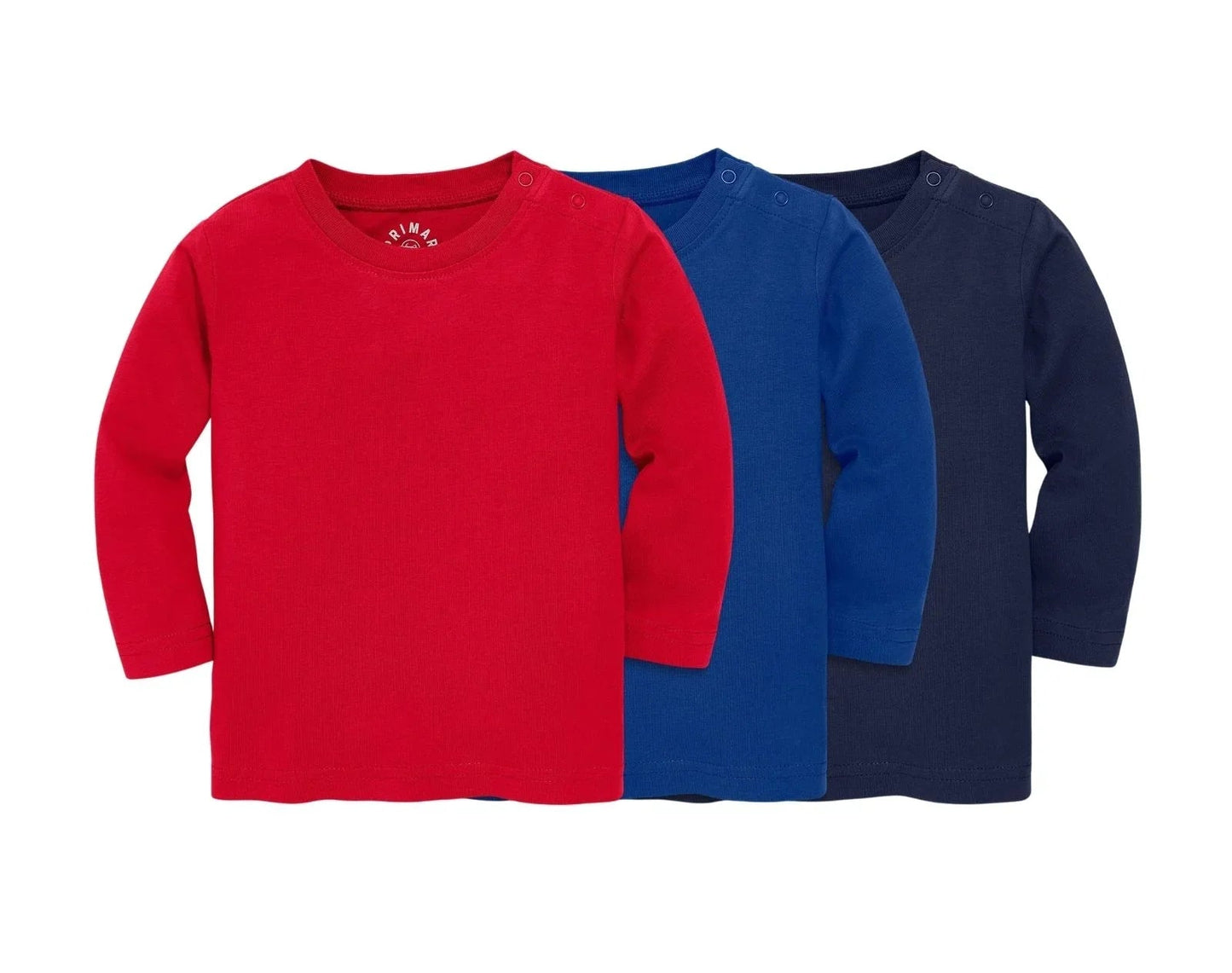 Baby Long Sleeve Tee - 3 Pack