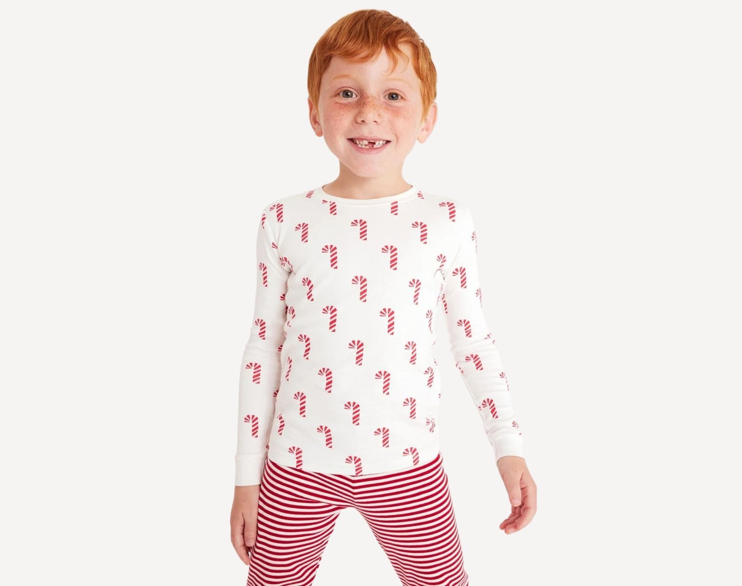Holiday PJ Set - Candy Canes