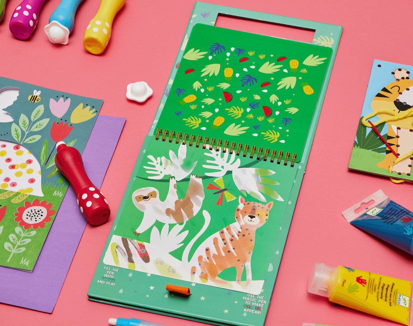 Magic Water Reusable Color-in Pad - Enchanted