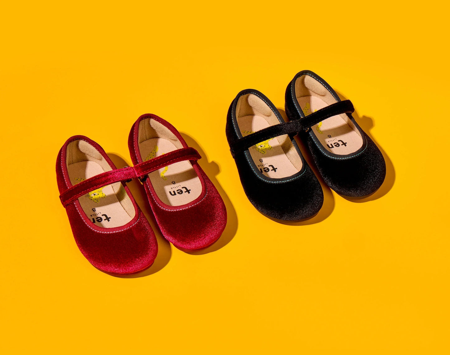 Velvet Ballet Flats