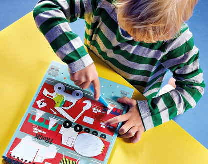 Magic Water Reusable Color-in Pad - Construction