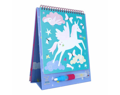 Magic Water Reusable Color-in Pad - Unicorn