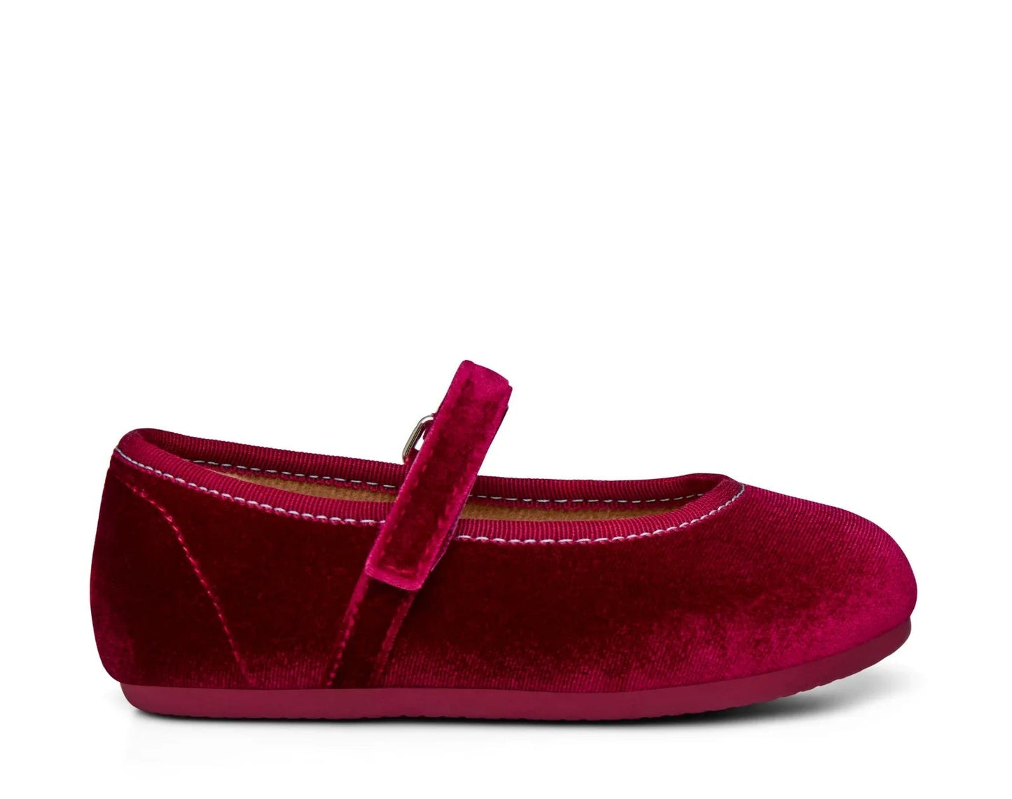 Velvet Ballet Flats