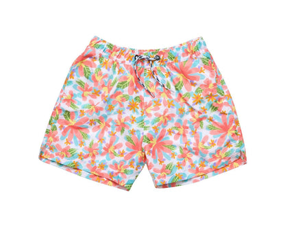 UPF 50+ Swim Shorts - Hawaiian Luau