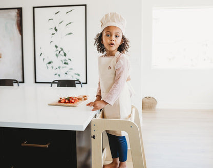 Mini Chef Apron & Hat Set