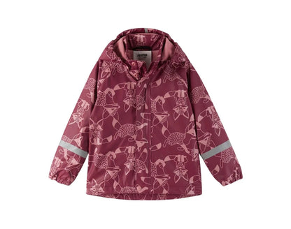 Fleece-Lined Rubber Rain Jacket - Koski