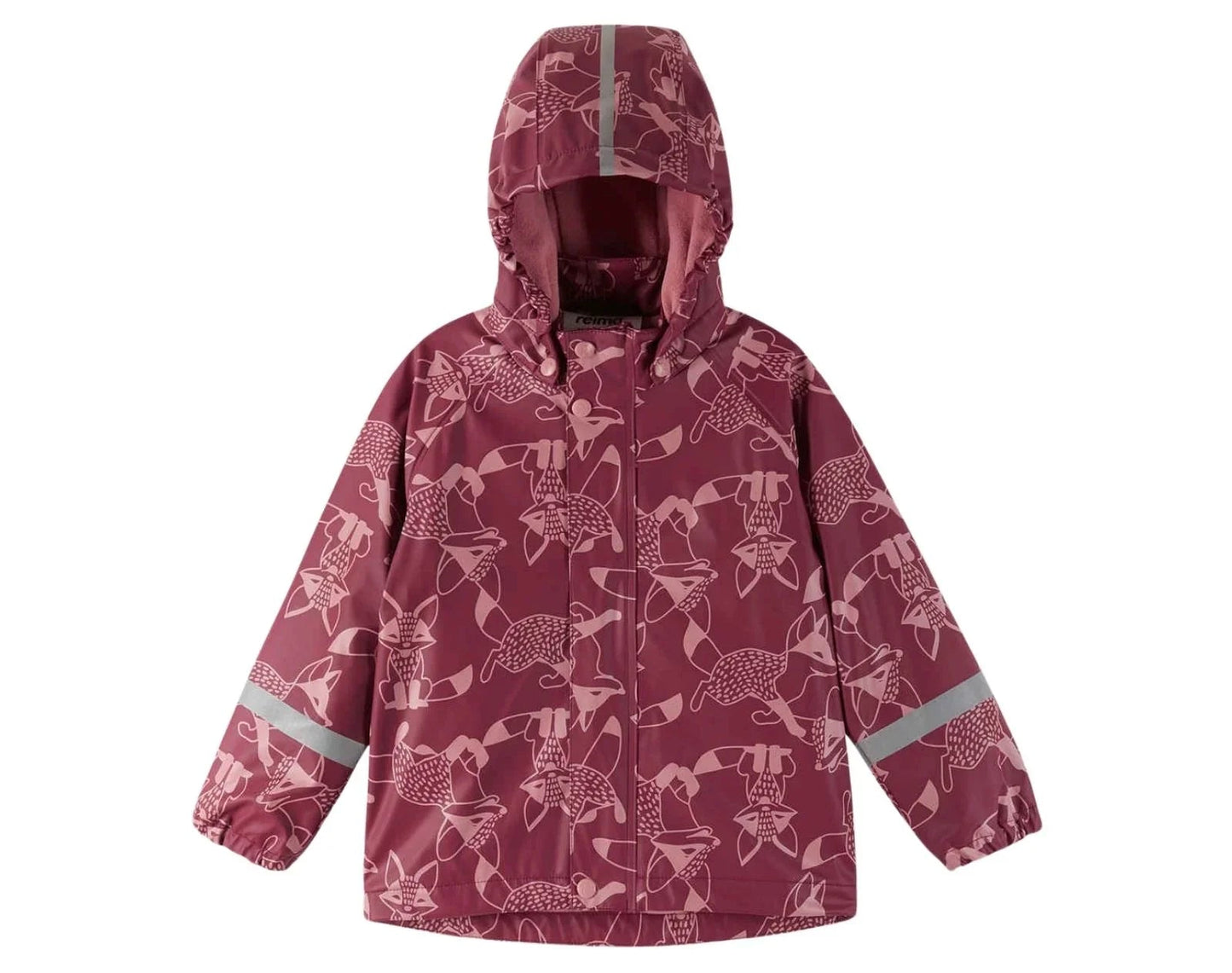 Fleece-Lined Rubber Rain Jacket - Koski