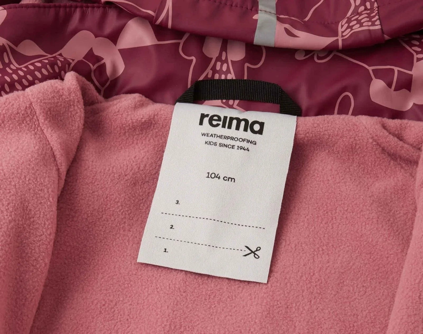 Fleece-Lined Rubber Rain Jacket - Koski