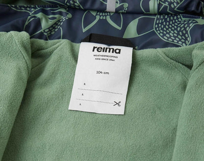 Fleece-Lined Rubber Rain Jacket - Koski