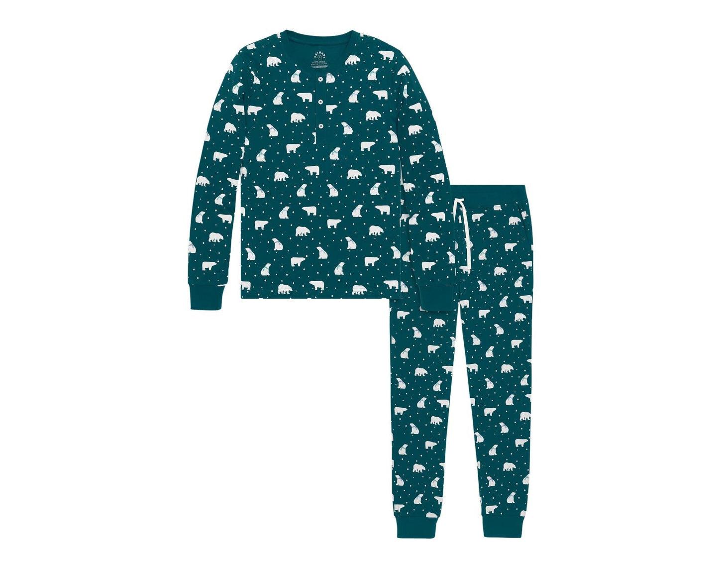 Adult Holiday PJ Set - Cozy Bears
