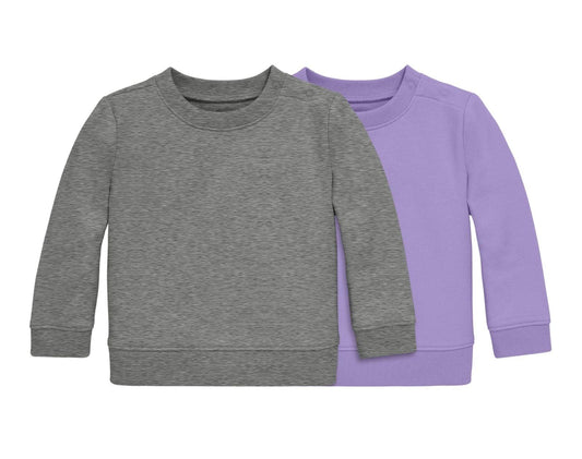Baby French Terry Sweatshirt - 2 Pack