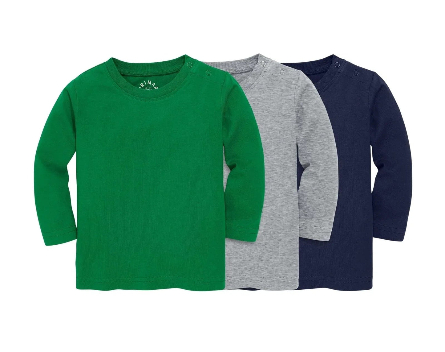 Baby Long Sleeve Tee - 3 Pack