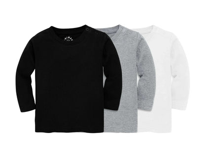 Baby Long Sleeve Tee - 3 Pack