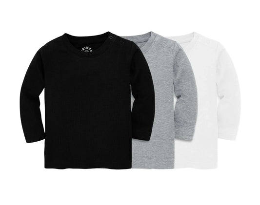Baby Long Sleeve Tee - 3 Pack