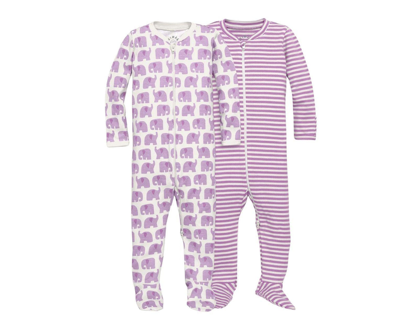 Baby Onesie PJs - 2 Pack
