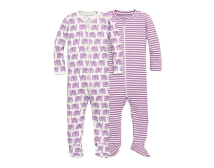 Baby Onesie PJs - 2 Pack