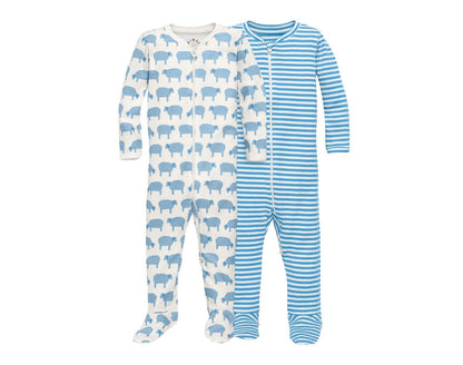 Baby Onesie PJs - 2 Pack