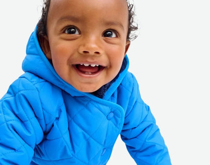 Baby Quilted Fleece-Lined Puffer Jacket