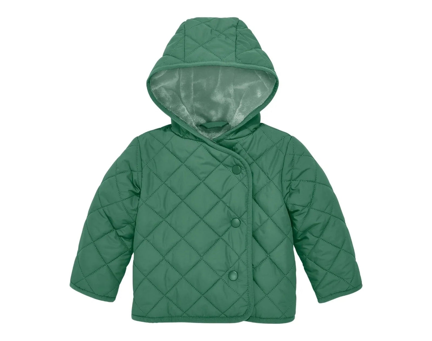 Baby Quilted Fleece-Lined Puffer Jacket