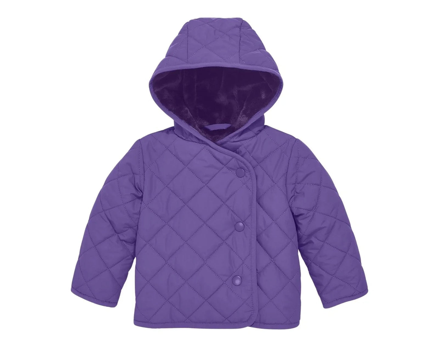 Baby Quilted Fleece-Lined Puffer Jacket
