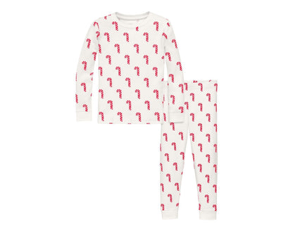 Holiday PJ Set - Candy Canes