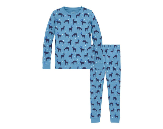 Holiday PJ Set - Snowy Reindeer