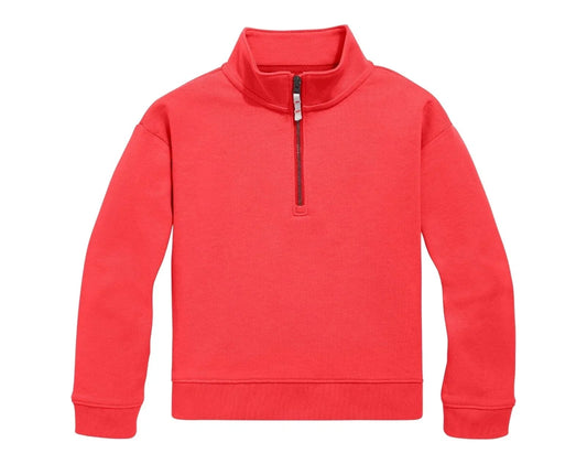 French Terry Quarter Zip Sweatshirt