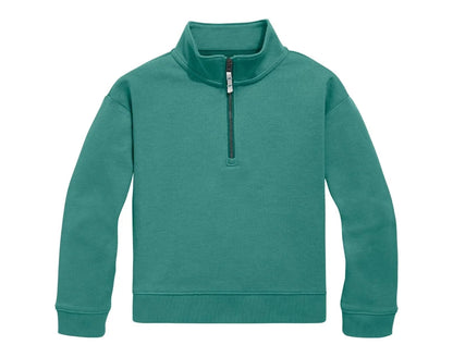 French Terry Quarter Zip Sweatshirt