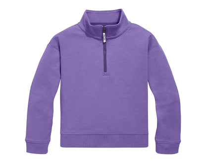 French Terry Quarter Zip Sweatshirt