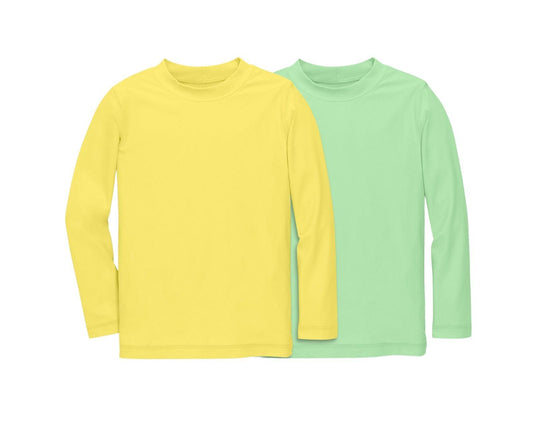 Long Sleeve Rash Guard - 2 Pack