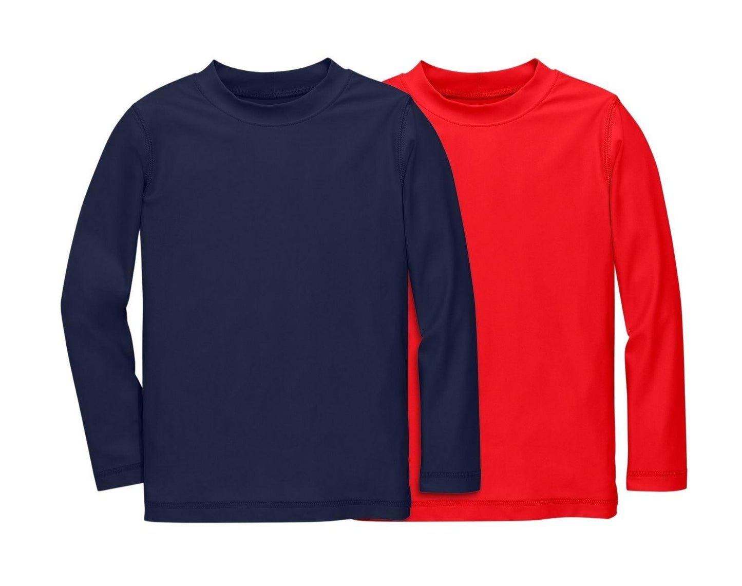 Long Sleeve Rash Guard - 2 Pack