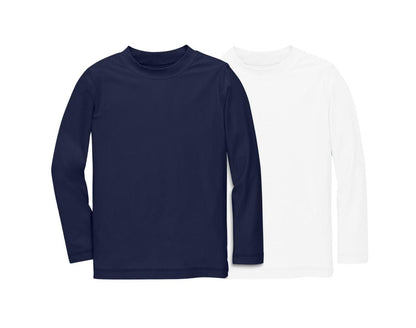 Long Sleeve Rash Guard - 2 Pack